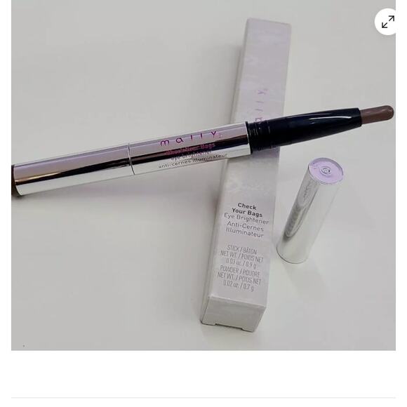 Mally NIB CHECK YOUR BAGS EYE BRIGHTENER WAND Dark Circles Gone! NIB. - Picture 4 of 6